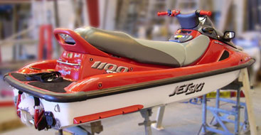 Jetski after repairs