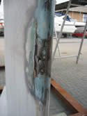Racing Yacht Keel Repair #4