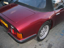 Bodywork repairs to TVR Sportscar #2