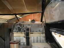 Fairline Phantom dashboard fire damage repair #1